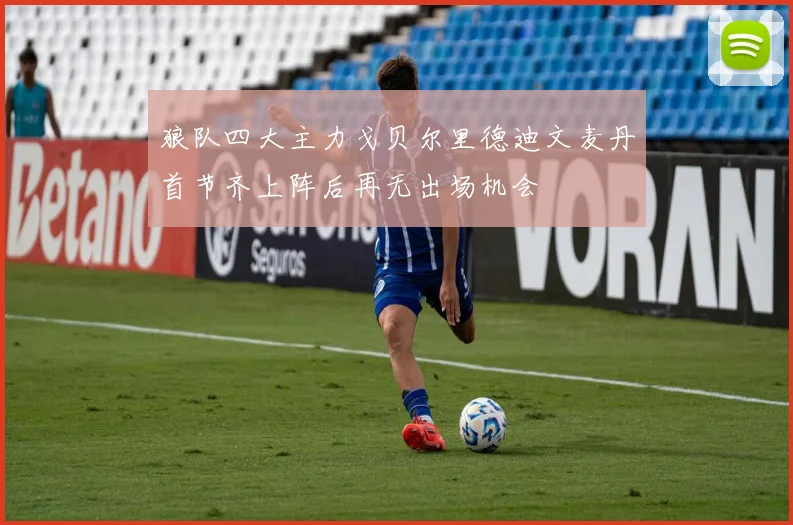 狼队四大主力戈贝尔里德迪文麦丹首节齐上阵后再无出场机会